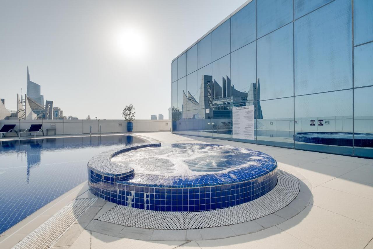 Luxury Apt - Rooftop Pool - City View Dubai Exterior foto