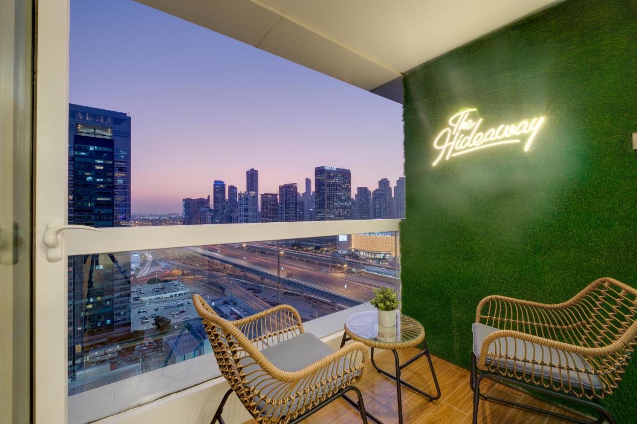Luxury Apt - Rooftop Pool - City View Dubai Exterior foto