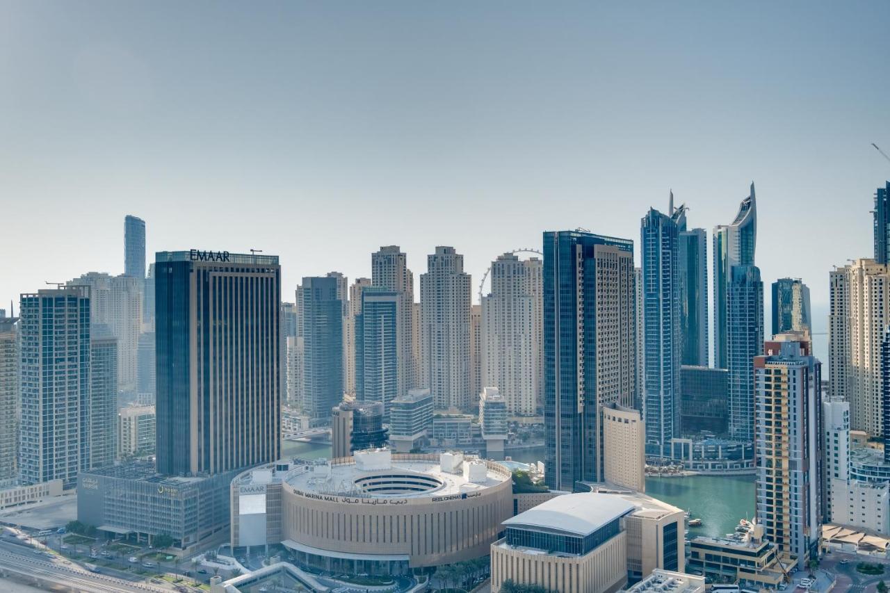 Luxury Apt - Rooftop Pool - City View Dubai Exterior foto